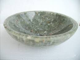 mosaic bathroom sink