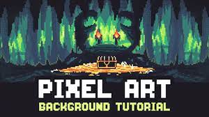 A throwback to the early days of video games. Pixel Art Background Tutorial Aseprite Youtube