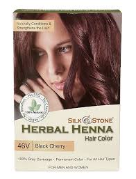 Herbal Henna Hair Color 46v Black Cherry Burgundy In 2020 Cherry Hair Colors Henna Hair Henna Hair Dyes