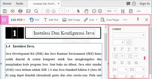 Memformat Teks Di Dokumen Pdf Dengan Adobe Acrobat