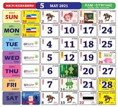 Kalendar kuda malaysia bulan august (8) tahun 2020. Kuda Result Today Malaysia