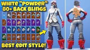 Here's a full list of all fortnite skins and other cosmetics including dances/emotes, pickaxes, gliders, wraps and more. Fortnite Dual Kama Back Bling Showcased On All Skins Best Combos Kuno Back Bling Netlab