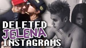 A post from selena's official ig account went up monday showing 3 paparazzi pics of bieber flashing his penis. 9 Selena Gomez Pics Justin Bieber Posted Deleted On Instagram Youtube