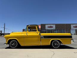 Image result for Chrome Yellow 1955 Truck