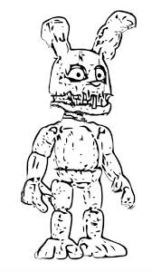 Spring Trap Coloring Page In 2020 Fnaf Coloring Pages Minion Coloring Pages Coloring Pages