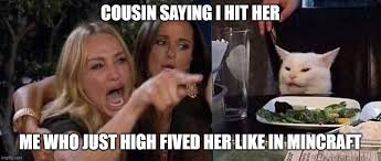 G Aq0xjttttelm The angry yelling woman picture comes from season two of real housewives of beverly hills, when taylor armstrong had a very heated row with fellow the original meme has 77k retweets and 274k likes.