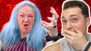 I DYED GRANDMOMS HAIR BLUE.. THIS IS HER REACTION watch here:  https://www.youtube.com/watch?v=t4jVN1o5IW0&list=PLp8BmukTTg9uLlh3QYCtuprV5okqcoTdE&index=1