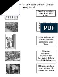Peraturan bilik sains tahun 6. Latihan Peraturan Bilik Sains Tahun 1