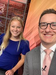 Yesterday we sent Intern Cate off from her summer internship. She was a  good one, I'll bet that she'll have a solid career in broadcast soon. For  now she's back to her