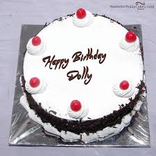 Birthday Car Cake With Name And Photo Editor Online Free Black Forest Birthday Cake With Name Dolly Happy Birthday Cakes Black Forest Birthday Cake Birthday Cake For Brother