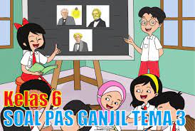 Add to my workbooks (4) Soal Pas Uas Ganjil Kelas 6 Tema 3 Tokoh Dan Penemuan Sanjayaops