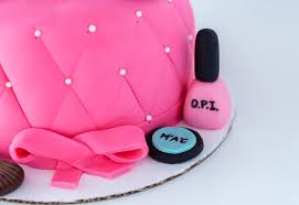 They make a great dessert option at a birthday party. Makeup Cake A Classic Twist