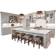 In this kitchen by balsamo antiques and interior design, tall interior glass doors create the illusion of a much bigger space, and the black lacquer paint is a testament to embracing darker. 2019 Custom Made American Kitchen Design Kitchen Cabinets Aliexpress