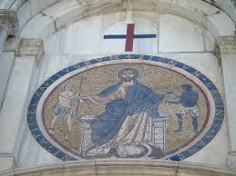 Qui avete la nuova pagina facebook della nostra bella chiesetta di san tommaso in formis. Mosaic Of The Xiiith C Chiesa Di San Tommaso In Formis Rome Mozaika Sani