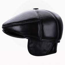 Cheap Leather Sheepskin Hat Buy Quality Visor Hat Men Directly From China Men Visor Hat Suppliers Male Genuine Leather Leather Hats Hats For Men Leather Cap
