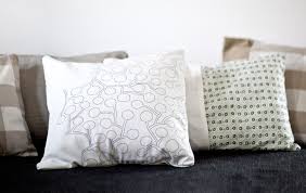 How To Sew A Cushion Cover At Home Ikea Kissen Kissenbezuge Ikea Kissenbezug