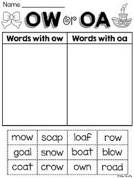 About phonics resources phonics help blog. 10 Ow Oa Ideas Phonics Phonics Activities Teaching Reading