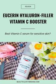 Over the years, the german born brand has tailored its selection, catering to specific skin problems. Eucerin Hyaluron Filler Vitamin C Booster Review Beautiful With Brains