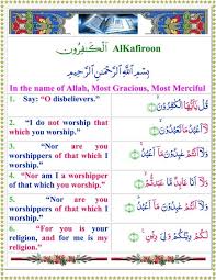 Kerana ketika baginda sedang bersedih atas ke. Surah Al Kafirun With English Translation E M A A N L I B R A R Y C O M Ø§ Ù„Ø³Ù„Ù Ø§ Ù„ØµØ§ Ù„Ø­