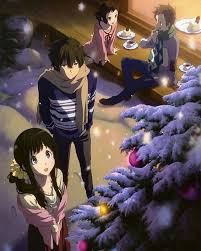 Bet Anime Photography Hyouka Anime Christmas Anime