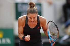 Την ελληνίδα τενίστρια που πανηγύρισε νίκη σε κυρίως. Maria Sakkarh Hr8a Epai3a Kai Kerdisa