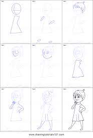 The circle doesn't have to be perfect. How To Draw Joy From Inside Out Printable Step By Step Drawing Sheet Drawingtutorials101 Com