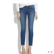 Madewell Skinny Skinny Zip Jeans