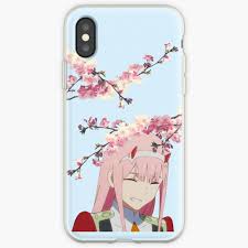 Sakura Zero Two Iphone Case By Rodentgorl Capinhas Iphone