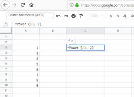 Perform Exponential Calculation Of Numbers In A Range Of Cells In Excel Excel Exponential Cell