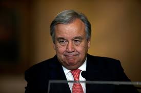 And china and the coronavirus pandemic that's afflicting swaths of the developing world. Antonio Guterres The U N S Ninth Secretary General Time