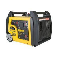 The convenient electric start includes a battery, plus cold start technology ensures a quick start in cold weather. Champion Pg3500 Er 73001i P Eu Inverter Generator