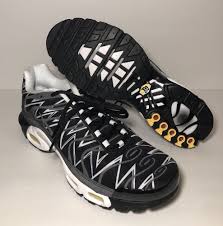 Nike Air Max Plus Tn Size 12 Black Shark 3m Reflective Aj6311 001 Men S Shoes Nike Air Max Plus Nike Air Max