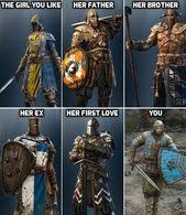 Hot Batch Of For Honor Memes Images Droles Art A Theme Ange Personnages Fantastiques