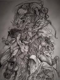 Elimination tattoo preview | ink master: By Grindesign Https Www Facebook Com Theartofgrindesign Ref Ts Fref Ts Four Horsemen Of The Apocalypse Tattoo Apocalypse Tattoo Evil Tattoos