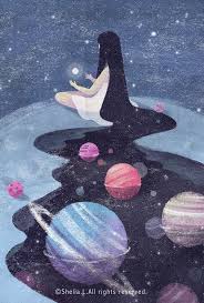 Star Creator By Shelia Liu Art Illustration Art Drawings