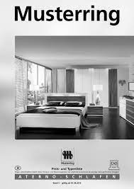 Carcass in white lacquer combined with fronts in white lacquer or. Aterno Schlafen Musterring Mobel Rulfs