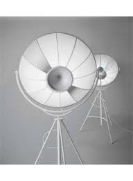 Pallucco Fortuny Classic White Stage Light Floor Lamp Stardust