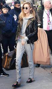 Gigi Hadid Style Ideas To Steal For Winter Break How To Style Sweatpants Fashion Style Sweatpants