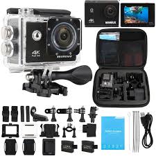 Bird Es1 300 Electric Scooter App Wimius 4k 16mp Hd Sports Action Camera Wifi Waterproof Helmet Cam For Go Pro Bag Diving Camera Action Camera Sports Camera