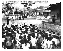 The doordarshan tv tower, 1970's, Bombay