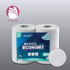 Our 250 sheet big roll towel is perfect for large use situations with a soft and and absorbent perforation texture. Kitchen Tissue Paper 2 Rolls 22cm 2 Rolls X 400gr Mars Tissue