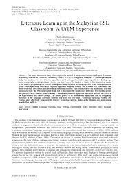 Be persuasive and effective with your clients. Pdf Literature Learning In The Malaysian Esl Classroom A Uitm Experience