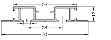 Einputzschiene 2 Laufig Fur Gardinen Vorhange Modell 580