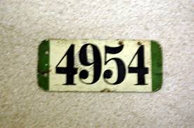 Fahrrad Nummernschild Aus Der Kaiserzeit Nummernschild Fahrrad Schilder