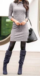 Home Blend Of Bites Black Tights Outfit Turtle Neck Dress Outfit Fashion Clothes Women