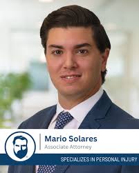 Meet Mario! Mr. Solares,an associate attorney at Your Insurance Attorney  PLLC, joined the firm in 2022 and dedicates his practice primarily to  representing victims of personal injury as a result of motor