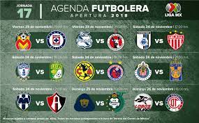 A que hora juega, por que canal, contra quien. Partidos Fechas Horarios Y Donde Ver La Jornada 17 De La Liga Mx