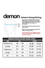 Demon United Podium Full Face Helmet