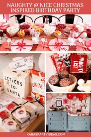 Birthdays are rare occasions to show your affection. Kara S Party Ideas Naughty Nice Christmas Inspired Birthday Party Kara S Party Ideas