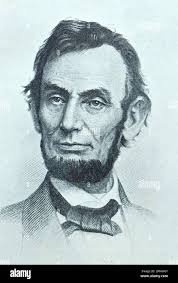 United states president abe lincoln hi-res stock photography and images